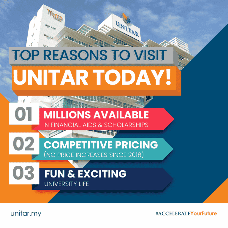 Top Reasons to Visit and Study at UNITAR International University Malaysia