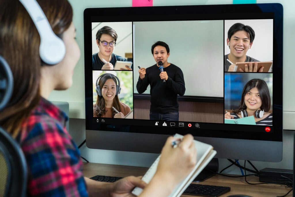 Online distance learning