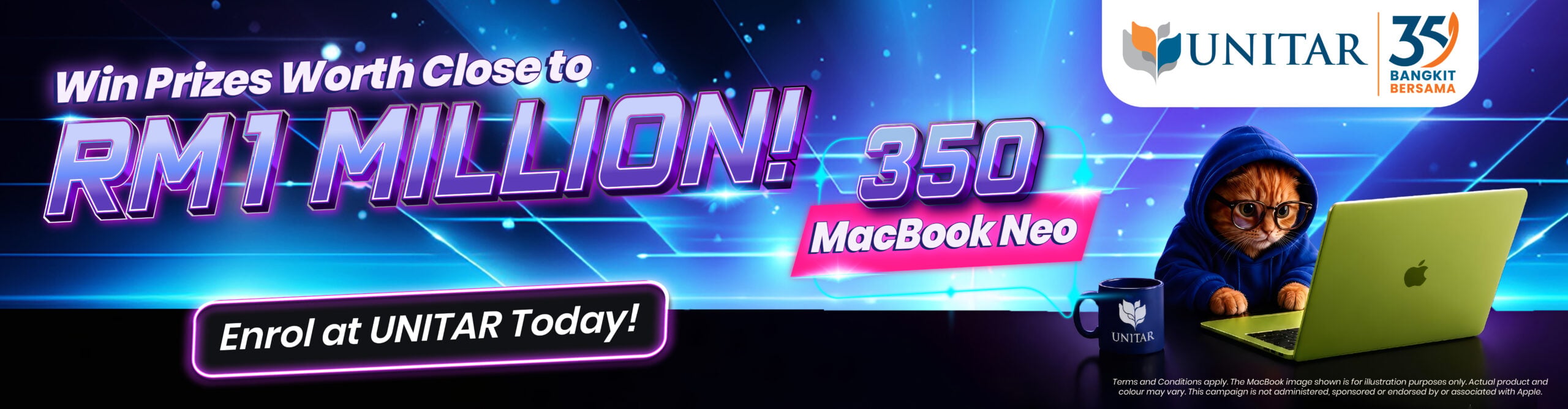 RM1 Million! Open Day 350 Macbook Neo